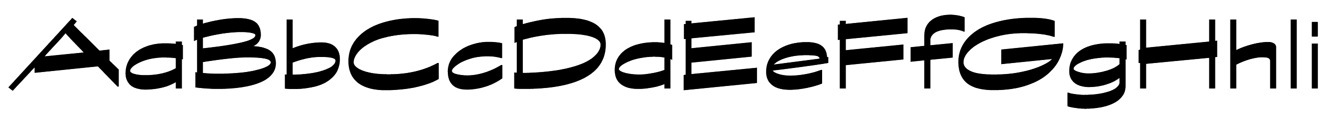 Graphite Std Wide Bold example